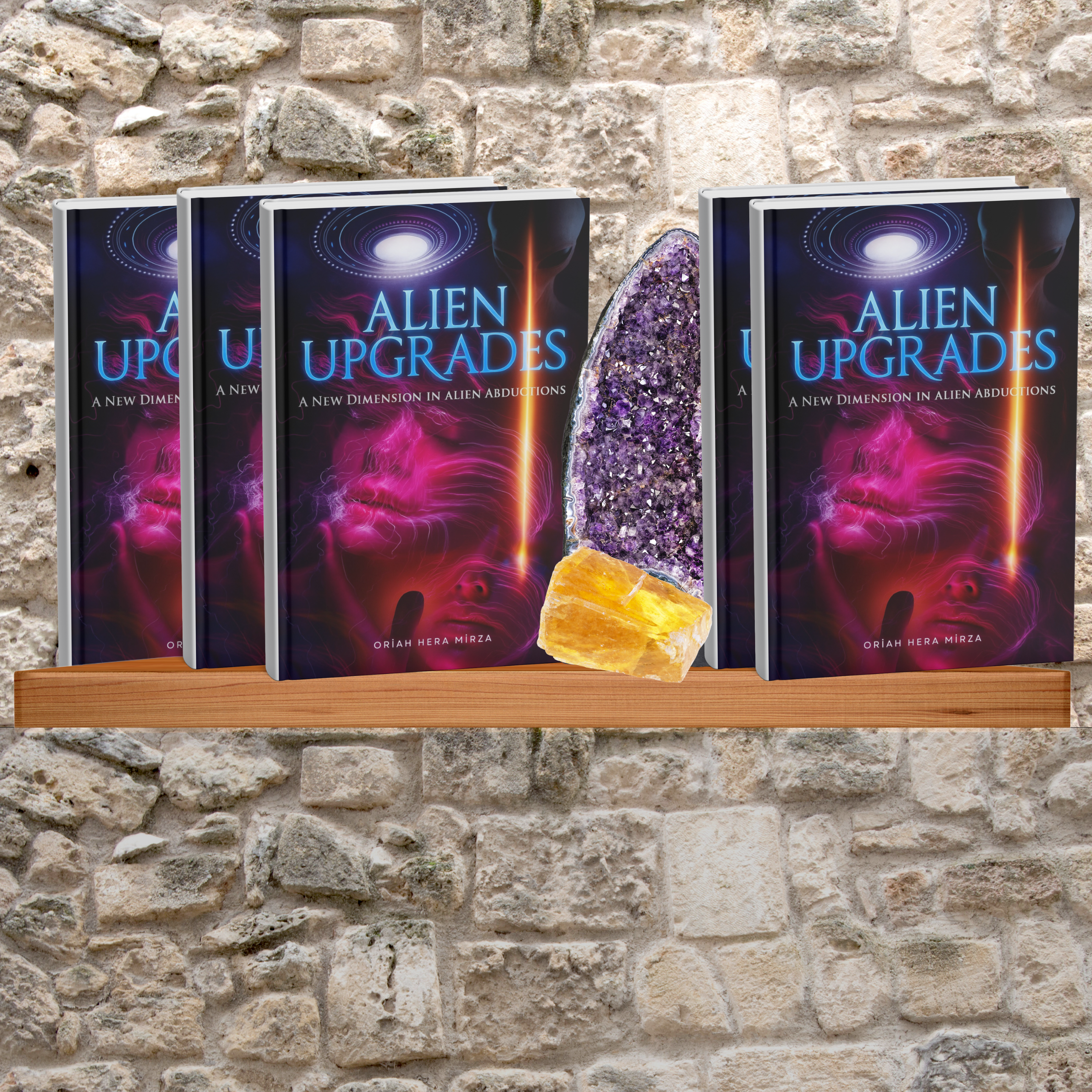 Alien Upgrades book by Oriah Hera-Shaman, Author, Podcast Creator 